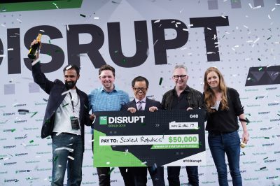 And the winner of Startup Battlefield at Disrupt Berlin 2019 is… Scaled Robotics