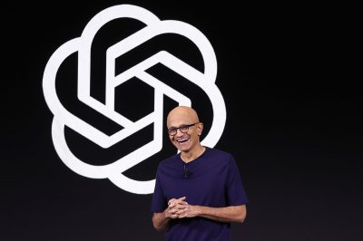 OpenAI's leadership moves to Microsoft, propelling its stock up