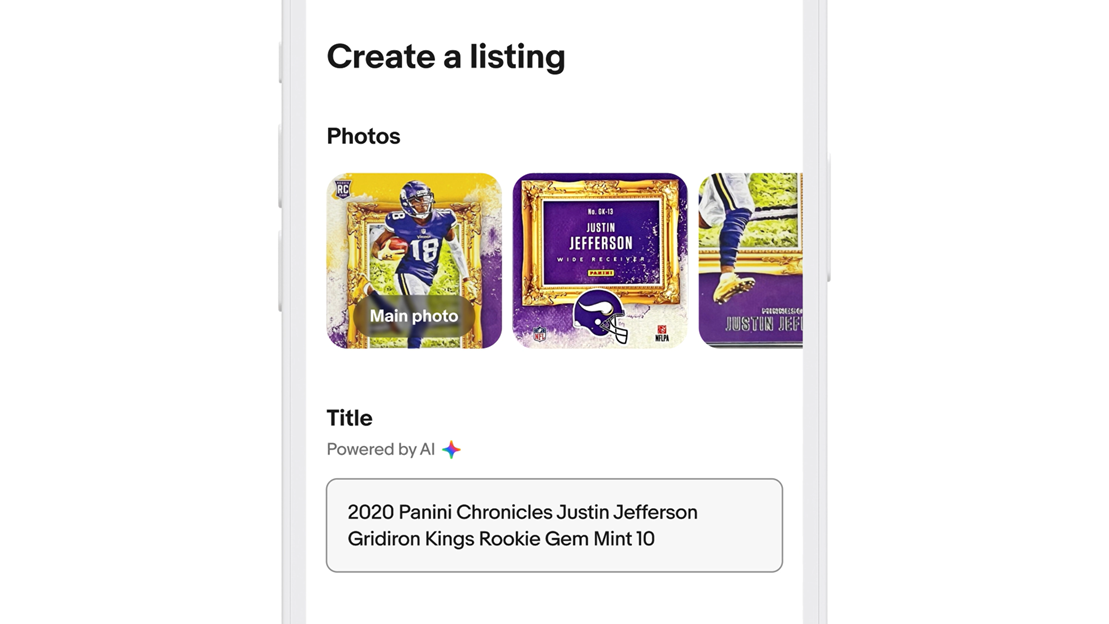 eBay rolls out a tool that generates product listings from photos